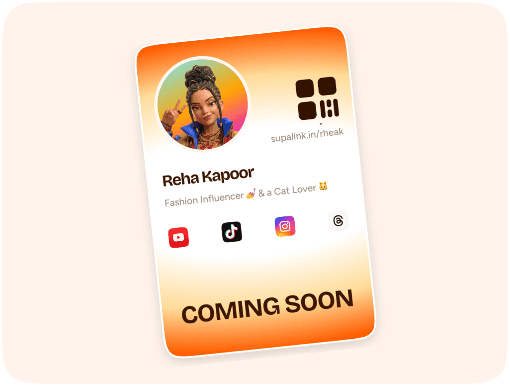 Next-gen business card preview