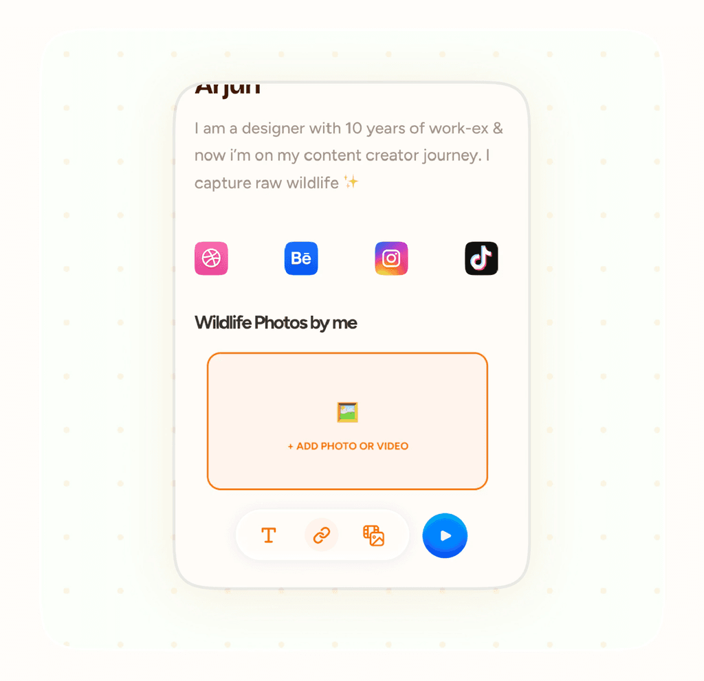 Supalink profile editor preview